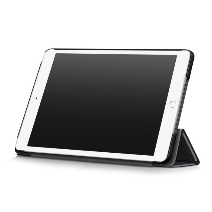 Bild 5,  iPad 10.2 2019/2020/2021, iPad Air 10.5, Pro 10.5 Fodral Tri-Fold Svart - Teknikhallen.se