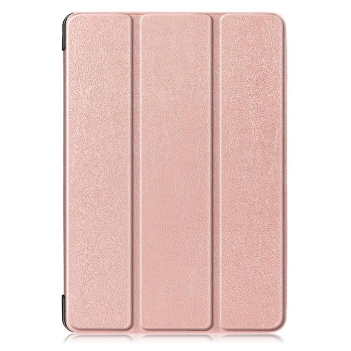 Bild 2,  iPad 10.2 2019/2020/2021, iPad Air 10.5, Pro 10.5 Fodral Tri-Fold Roséguld - Teknikhallen.se