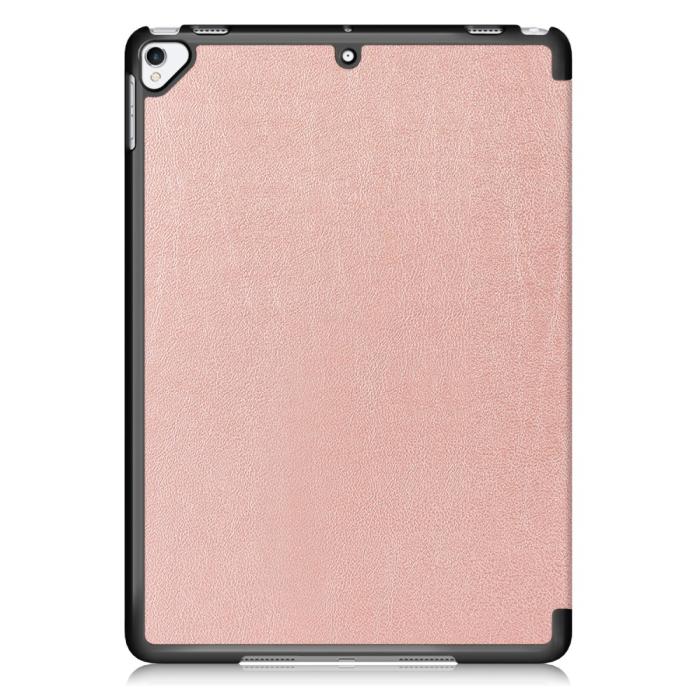 Bild 3,  iPad 10.2 2019/2020/2021, iPad Air 10.5, Pro 10.5 Fodral Tri-Fold Roséguld - Teknikhallen.se