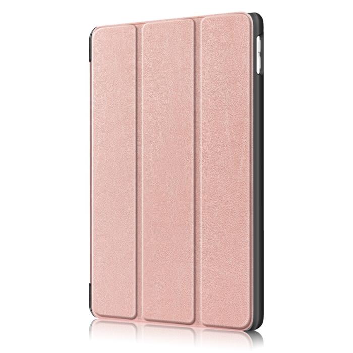 Bild 4,  iPad 10.2 2019/2020/2021, iPad Air 10.5, Pro 10.5 Fodral Tri-Fold Roséguld - Teknikhallen.se