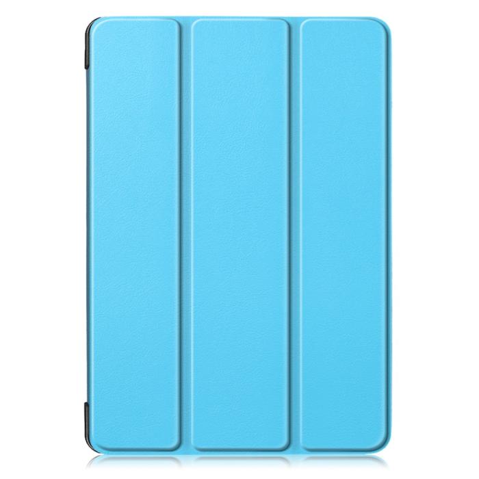 Bild 2,  iPad 10.2 2019/2020/2021, iPad Air 10.5, Pro 10.5 Fodral Tri-Fold Ljus Blå - Teknikhallen.se