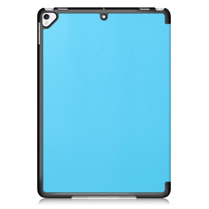Bild 3,  iPad 10.2 2019/2020/2021, iPad Air 10.5, Pro 10.5 Fodral Tri-Fold Ljus Blå - Teknikhallen.se