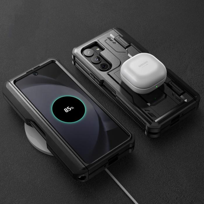 Bild 6, Tech-Protect Tech-Protect Galaxy Z Fold 5 Skal Kevlar Pro Pen Svart - Teknikhallen.se