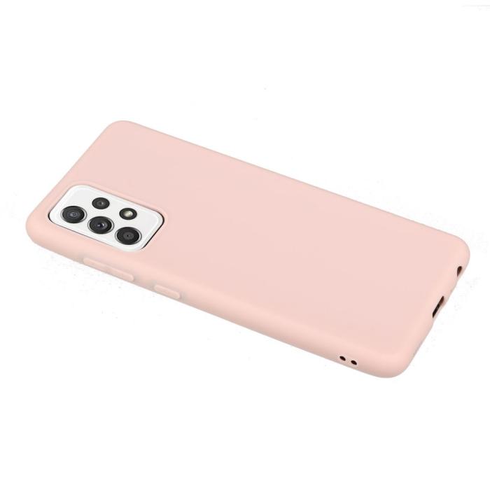 Bild 2,  Samsung Galaxy A53 5G Skal Matt TPU Ljus Rosa - Teknikhallen.se