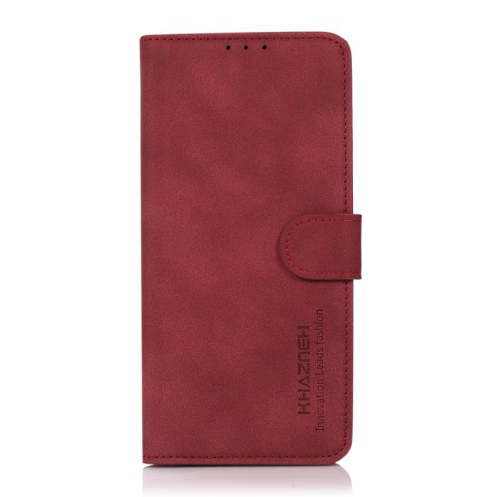 Bild 2, KHAZNEH KHAZNEH Xiaomi Redmi Note 11 Pro 5G Fodral Retro Läder Röd - Teknikhallen.se