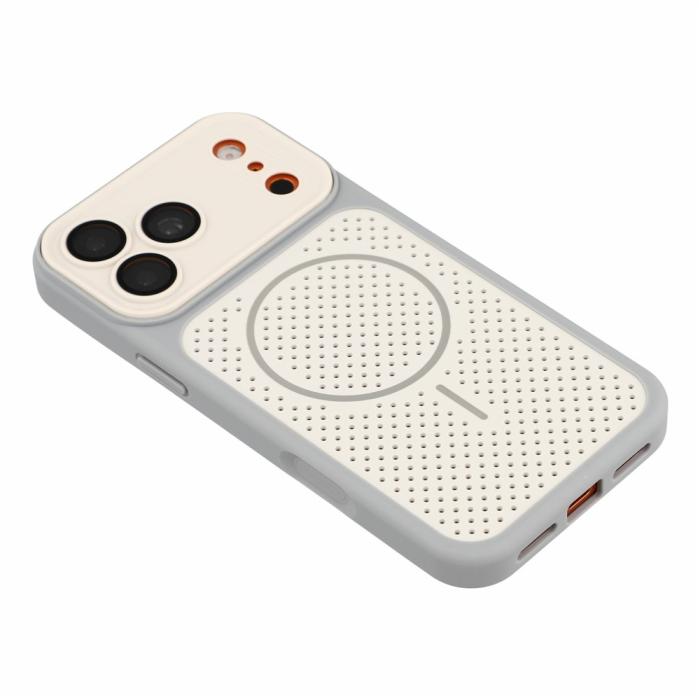 Bild 3,  iPhone 18 Pro Max/17 Pro Max Skal MagSafe Ventilerat Grå - Teknikhallen.se