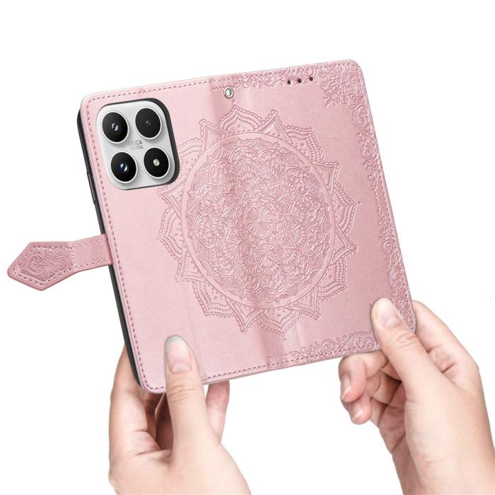 Bild 3,  Xiaomi 17 Fodral Läder Mandala Roséguld - Teknikhallen.se