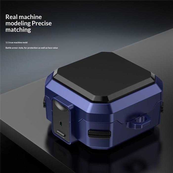 Bild 6,  Samsung Galaxy Buds 4/4 Pro Skal Shockproof Hybrid Röd - Teknikhallen.se