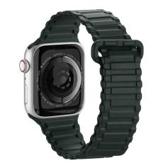 DUX DUCIS DUX DUCIS Apple Watch 42/44/45/46/49 mm Armband Magnetisk Silikon - Teknikhallen.se