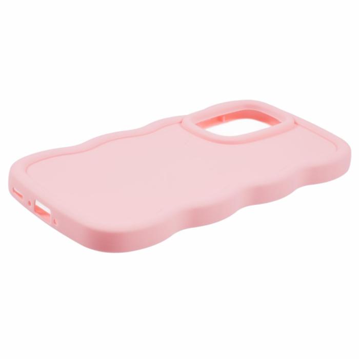 Bild 5,  Samsung Galaxy A56 5G / A36 5G Mobilskal Wavy Ljus Rosa - Teknikhallen.se