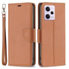  Xiaomi Redmi Note 12 Pro 5G Fodral Shark Solid L&auml;der Brun - Teknikhallen.se