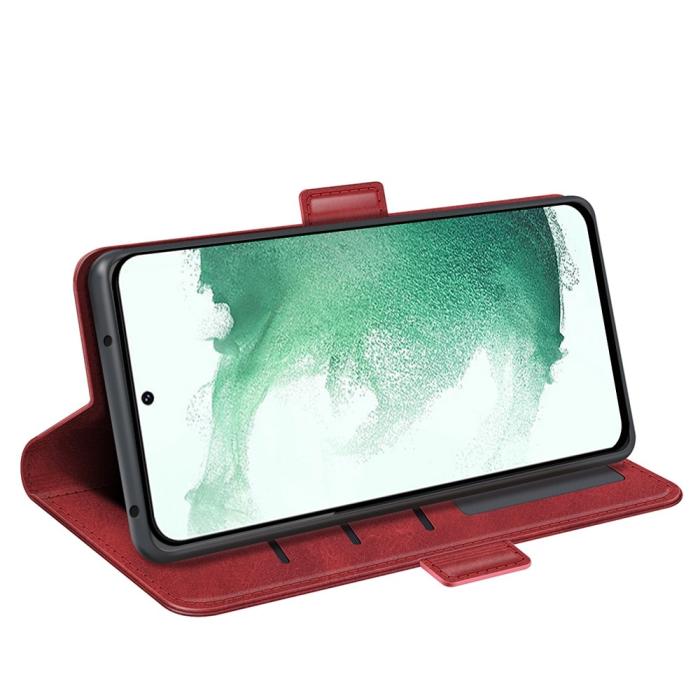 Bild 3,  Samsung Galaxy S23 Plus Fodral Magnetisk Avstängning Röd - Teknikhallen.se