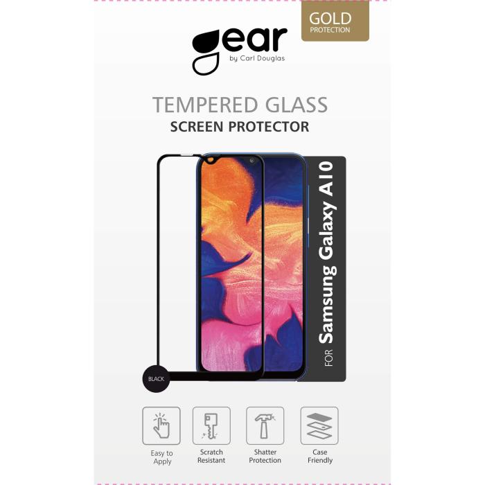 Bild 2, Gear GEAR Samsung Galaxy A10 Skärmskydd 2.5D Heltäckande - Teknikhallen.se