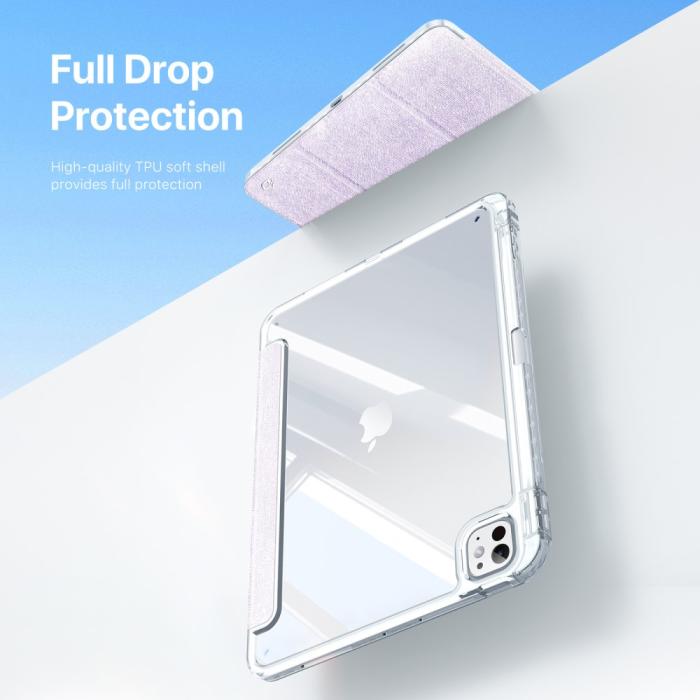 Bild 6, DUX DUCIS DUX DUCIS iPad Pro 11 2025/2024 Fodral Penhållare Ljus Lila - Teknikhallen.se