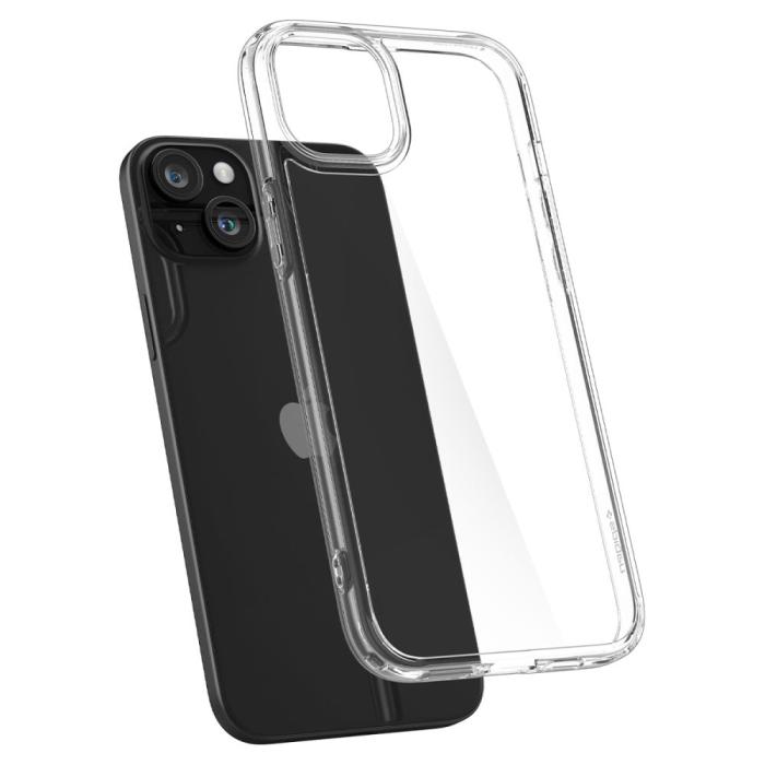 Bild 6, Spigen Spigen iPhone 15 Plus Skal Ultra Hybrid Transparent - Teknikhallen.se