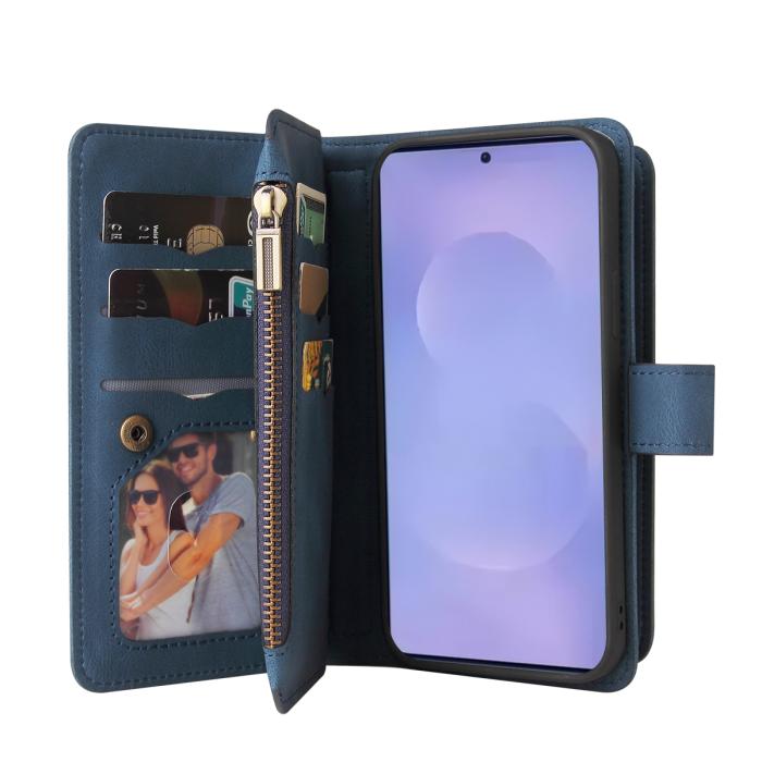 Bild 3,  Samsung Galaxy S26 Fodral Multifuntionellt Blå - Teknikhallen.se