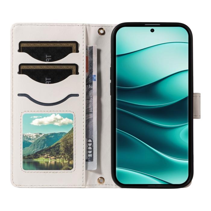 Bild 2,  Xiaomi Redmi Note 14 Pro/Pro Plus 5G Fodral Rhombus Läder - Teknikhallen.se