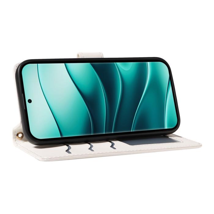 Bild 3,  Xiaomi Redmi Note 14 Pro/Pro Plus 5G Fodral Rhombus Läder - Teknikhallen.se