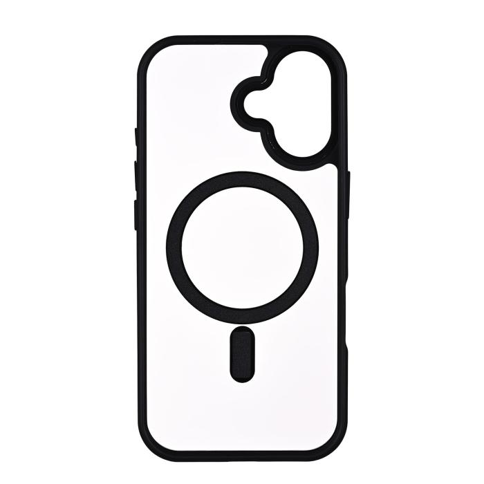 Bild 2, Onsala Onsala iPhone 17 Skal MagSafe Bumper Svart/Transparent - Teknikhallen.se