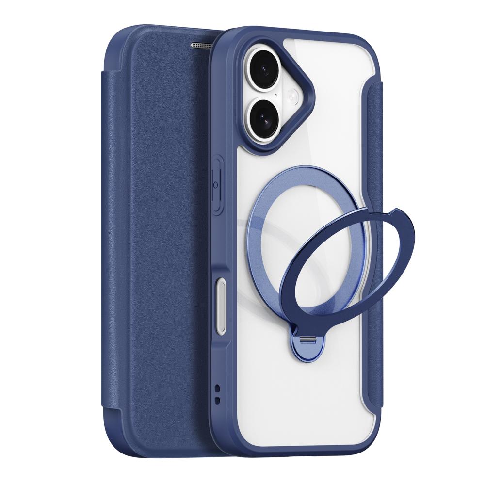 DUX DUCIS DUX DUCIS iPhone 17 Fodral MagSafe Kickstand Skin X Pro Blå - Teknikhallen.se