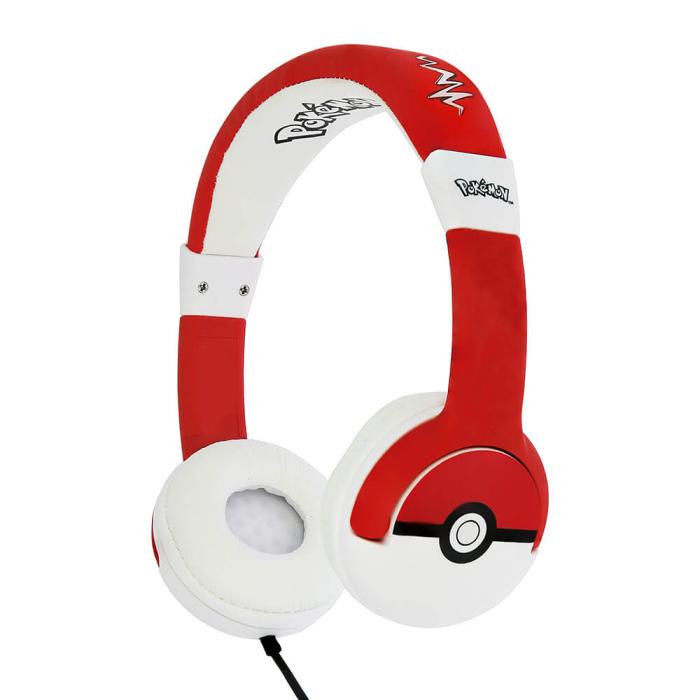 Bild 3, OTL Pokemon Hörlur För Barn Junior On-Ear Pokeball - Teknikhallen.se