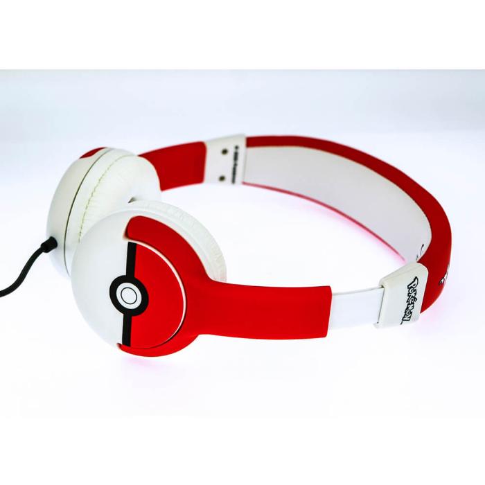 Bild 5, OTL Pokemon Hörlur För Barn Junior On-Ear Pokeball - Teknikhallen.se