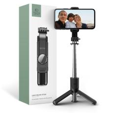 Tech-Protect Tech-Protect TriPod Tr&aring;dl&ouml;s Selfie Stick Svart - Teknikhallen.se