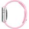  Silikon Armband Apple Watch 41/40/38 mm (S/M) - Rosa - Teknikhallen.se