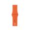  Silikon Armband Apple Watch 41/40/38 mm (S/M) - Orange - Teknikhallen.se