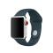  Silikon Armband Apple Watch 41/40/38 mm (S/M) - Mörk Grön - Teknikhallen.se