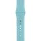  Silikon Armband Apple Watch 41/40/38 mm (S/M) - Cyan - Teknikhallen.se