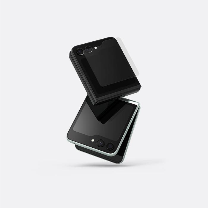 Bild 3, Ringke Ringke Galaxy Z Flip 5 2-PACK Skärmskydd Härdat Glas - Teknikhallen.se