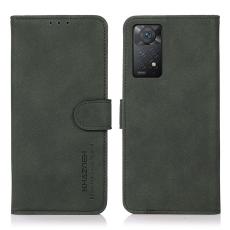 KHAZNEH KHAZNEH Xiaomi Redmi Note 11 Pro 5G Fodral Retro L&auml;der Gr&ouml;n - Teknikhallen.se