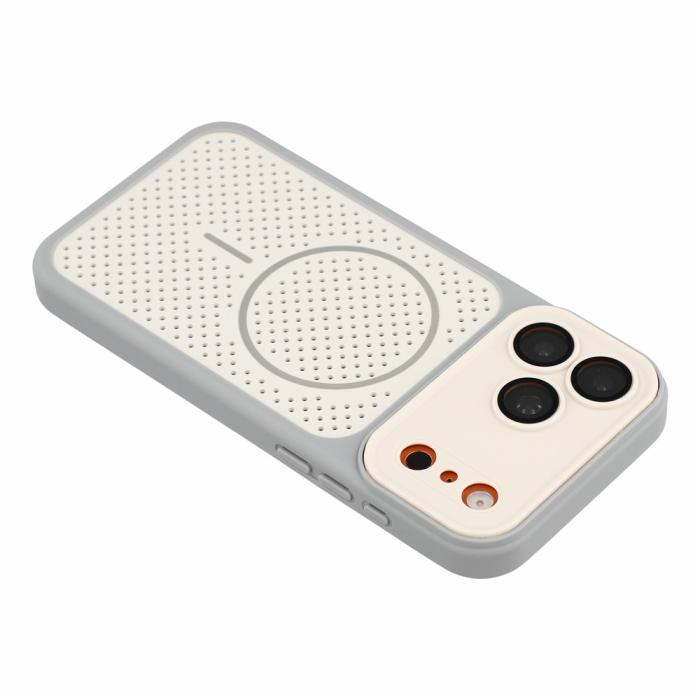 Bild 4,  iPhone 18 Pro Max/17 Pro Max Skal MagSafe Ventilerat Grå - Teknikhallen.se