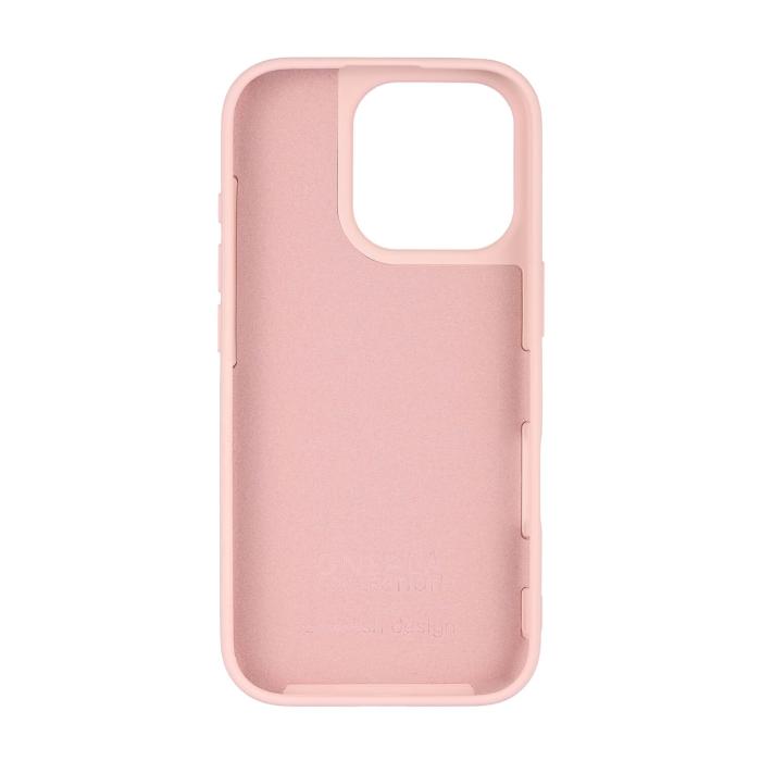Bild 2, Onsala Onsala iPhone 16 Pro Mobilskal Med Silikonkänsla Chalk Pink - Teknikhallen.se