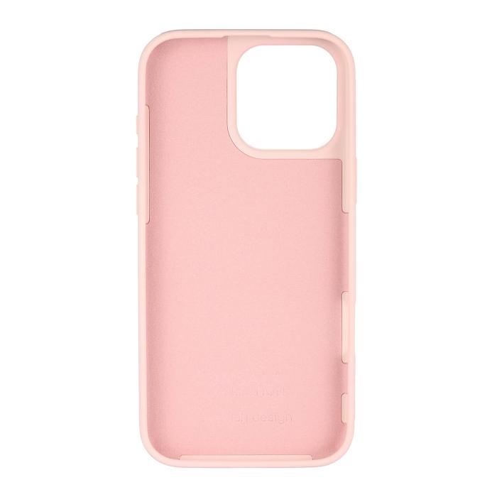Bild 2, Onsala Onsala iPhone 16 Pro Max Mobilskal Med Silikonkänsla Chalk Pink - Teknikhallen.se