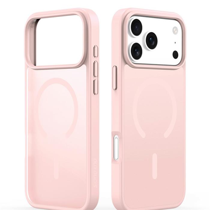 Bild 2, DUX DUCIS DUX DUCIS iPhone 17 Pro Skal MagSafe Yind Series Rosa - Teknikhallen.se