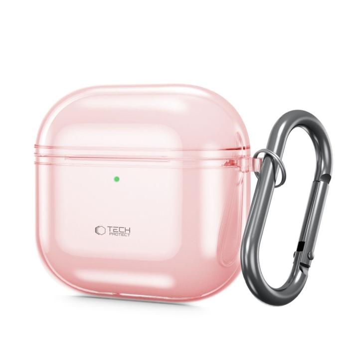 Bild 2, Tech-Protect Tech-Protect AirPods 4 Skal FlexAir Baby Pink - Teknikhallen.se