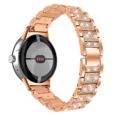  Rhinestone Metallarmband Google Pixel Watch / Watch 2 - Teknikhallen.se