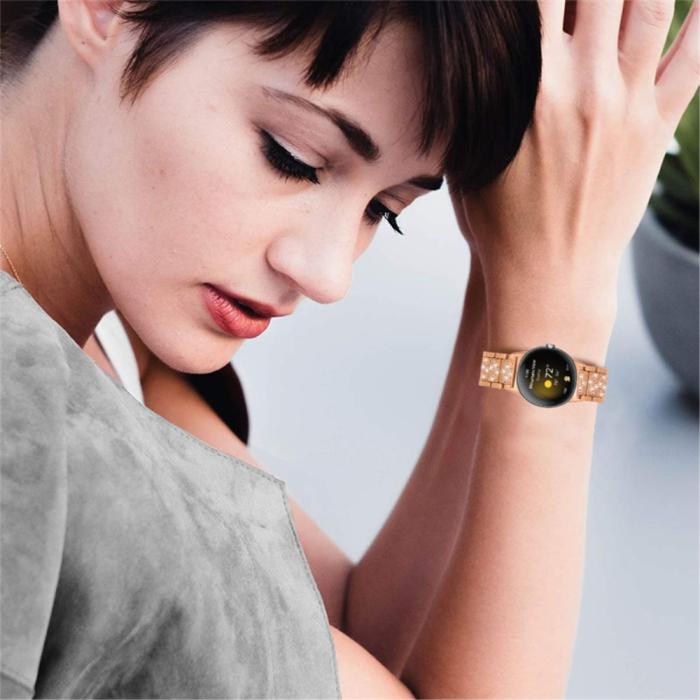 Bild 5,  Rhinestone Metallarmband Google Pixel Watch / Watch 2 - Teknikhallen.se