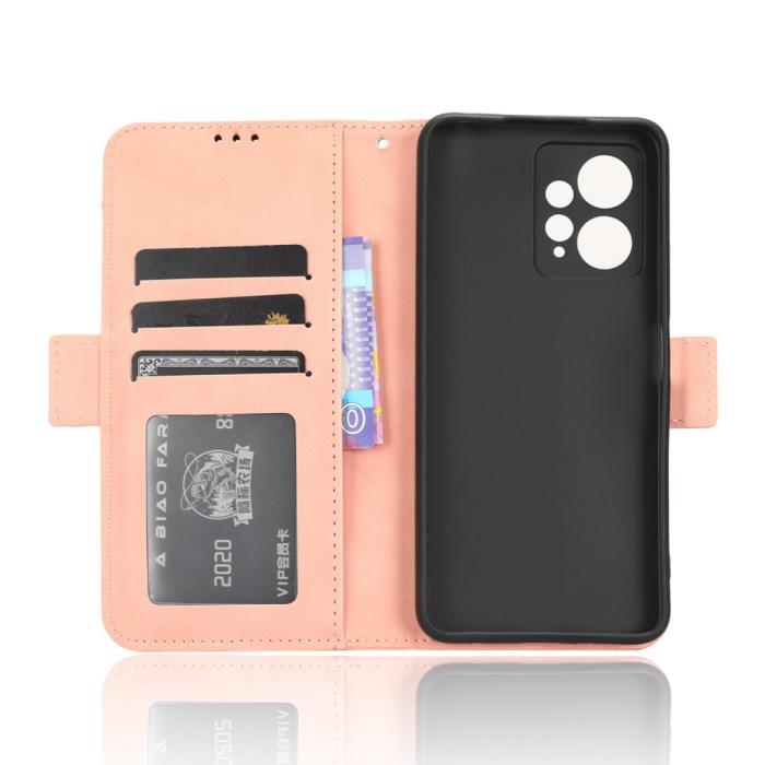 Bild 4,  Xiaomi Redmi Note 12 4G Fodral Med Avtagbart Kortfodral Rosa - Teknikhallen.se