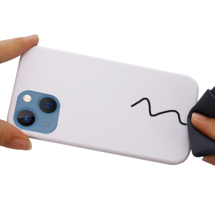 Bild 5,  iPhone 13 Skal MagSafe Liquid Silikon Vit - Teknikhallen.se
