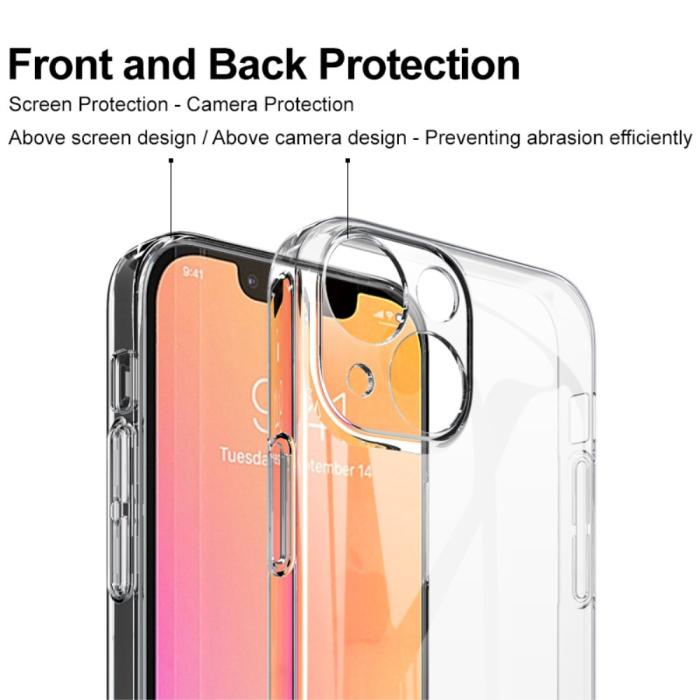 Bild 5, IMAK IMAK iPhone 13 Skal Slim Crystal Pro II Transparent - Teknikhallen.se