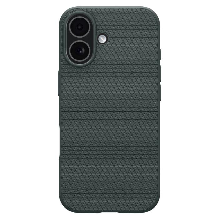 Bild 2, Spigen Spigen iPhone 17 Skal Liquid Air Abyss Green - Teknikhallen.se