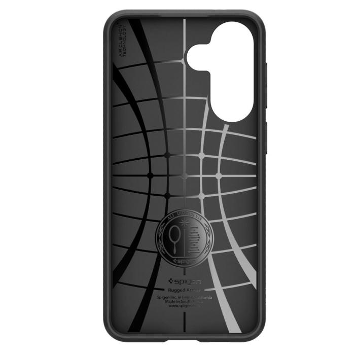 Bild 3, Spigen Spigen Samsung Galaxy A57 5G Skal Rugged Armor Matt Svart - Teknikhallen.se