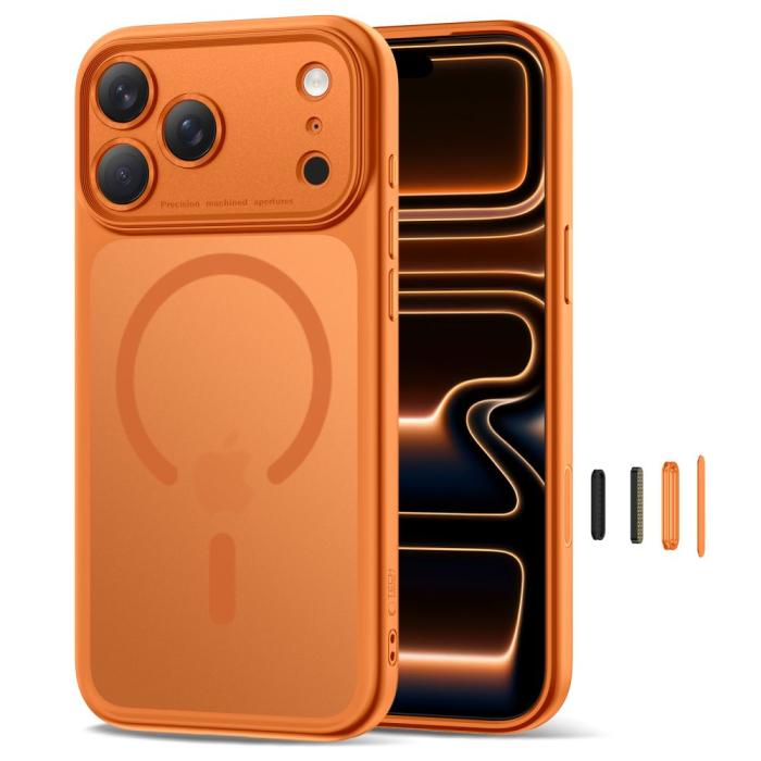 Bild 2, Tech-Protect Tech-Protect iPhone 17 Pro Max Skal MagSafe MagPeak Matt - Teknikhallen.se