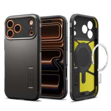 Spigen Spigen iPhone 17 Pro Max Skal Tough Armor 'T' Gunmetal - Teknikhallen.se