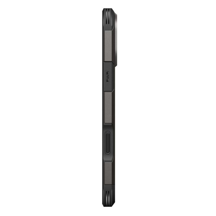 Bild 4, Spigen Spigen iPhone 17 Pro Max Skal Tough Armor 'T' Gunmetal - Teknikhallen.se