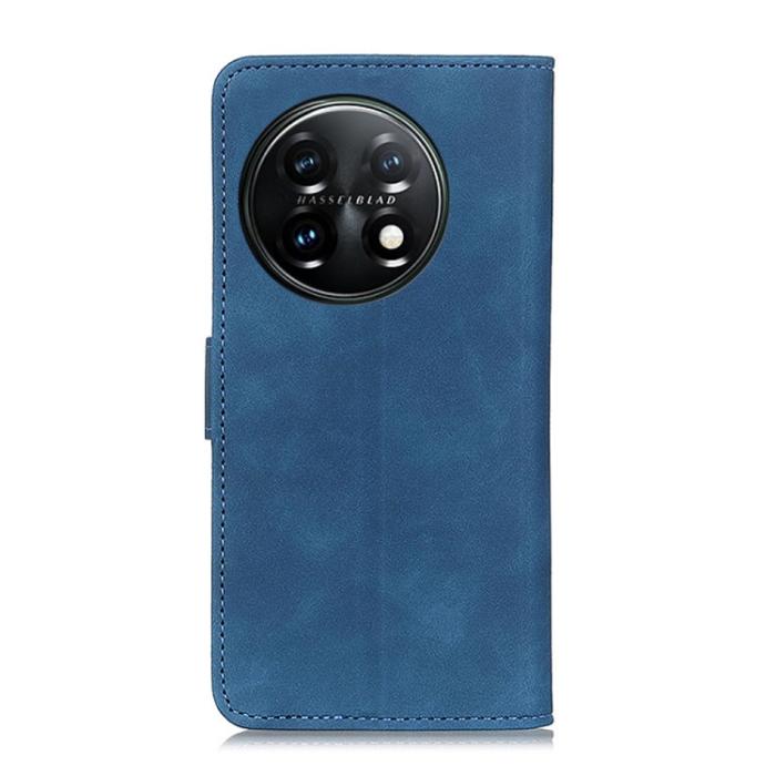 Bild 3, KHAZNEH KHAZNEH OnePlus 11 5G Fodral Retro Läder Blå - Teknikhallen.se