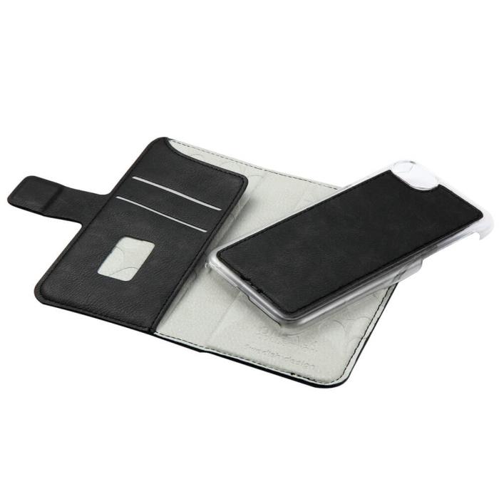 Bild 3, Onsala ONSALA iPhone 6/7/8/SE 2in1 Magnet Fodral / Skal Svart - Teknikhallen.se
